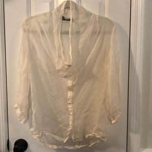 Sheer blouse